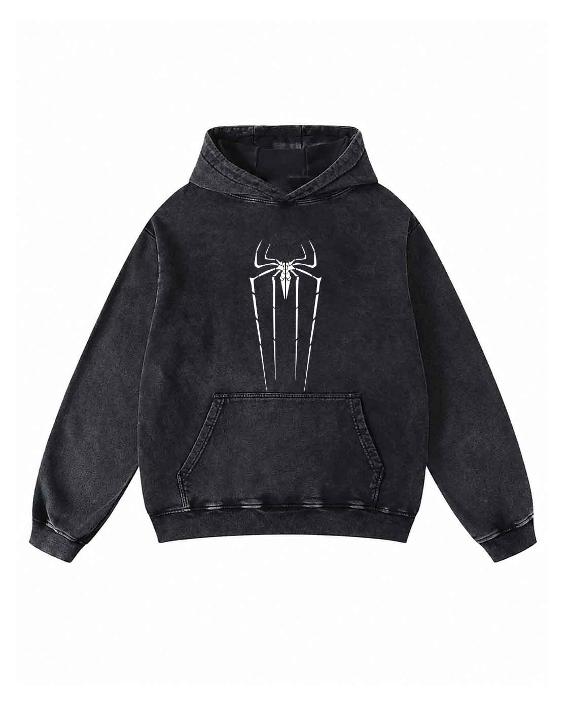 Spider Web Pullover Hoodie