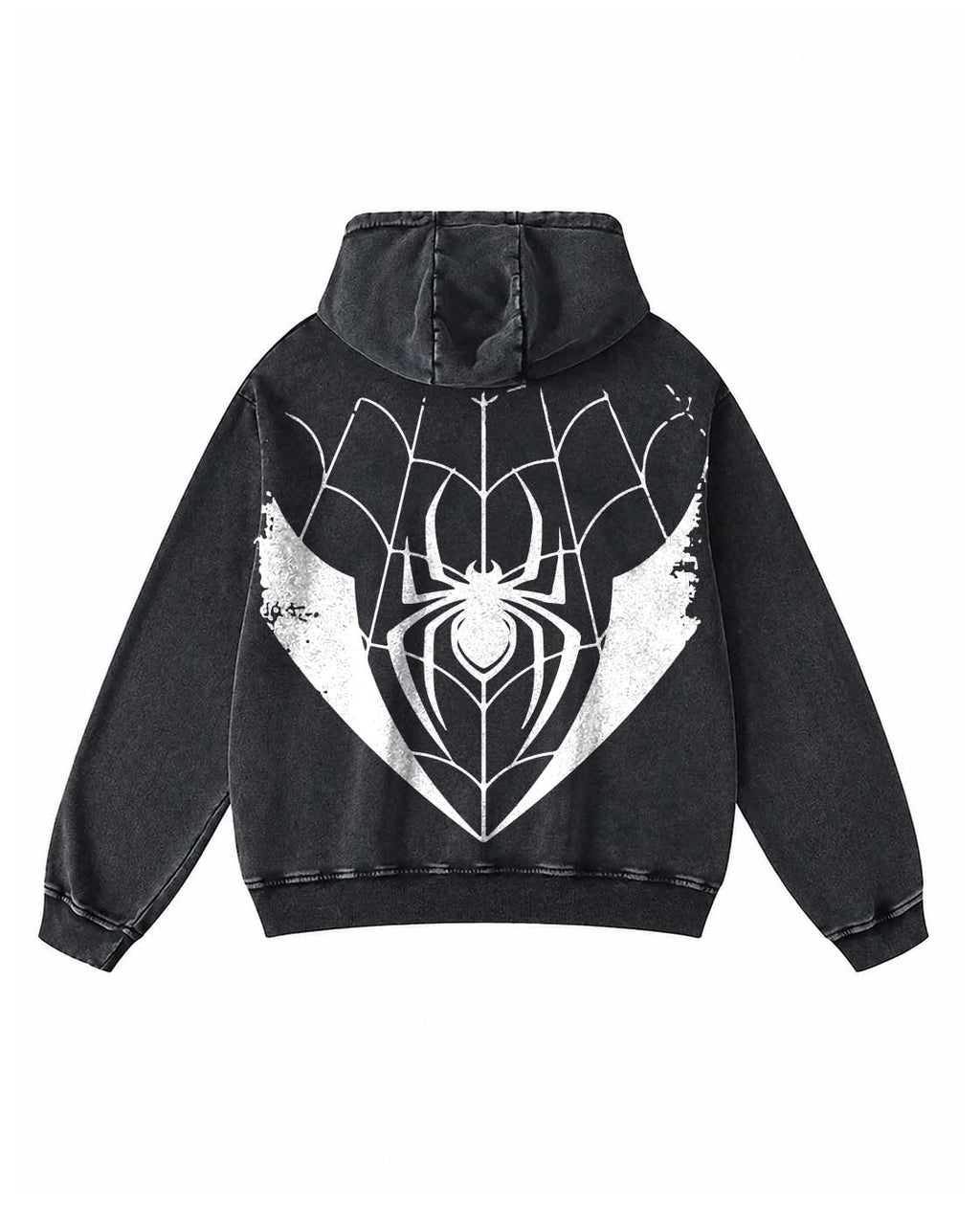 Spider Web Pullover Hoodie