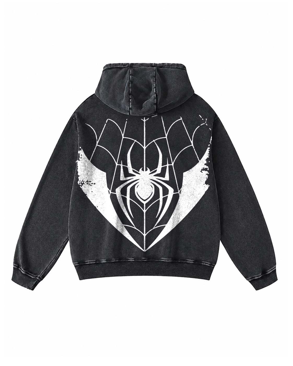 Spider Web Pullover Hoodie