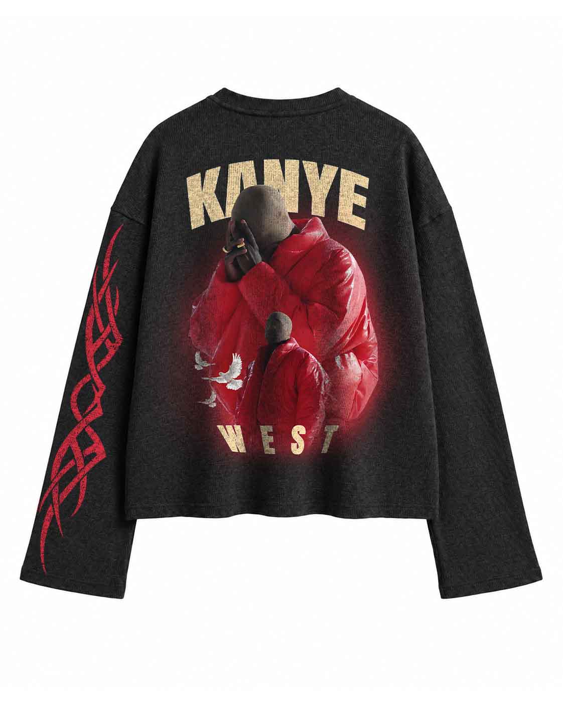 Kanye West Waffle Henley