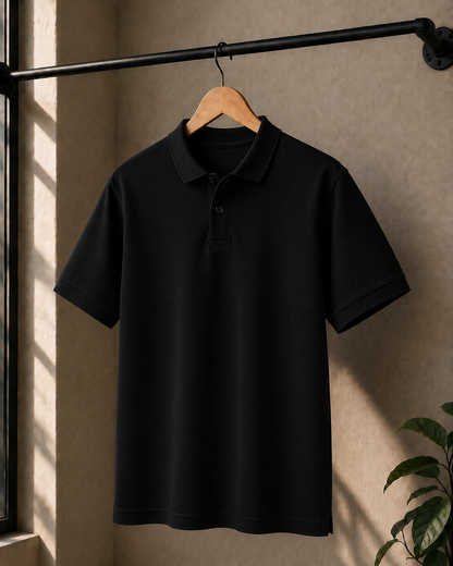 Premium Cotton Polo T-shirt For Men,s | Velvet Grid