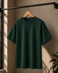 Premium Cotton Oversized Classic T-Shirt| Velvet Grid