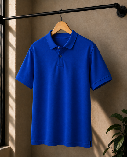 Premium Cotton Polo T-shirt For Men,s | Velvet Grid