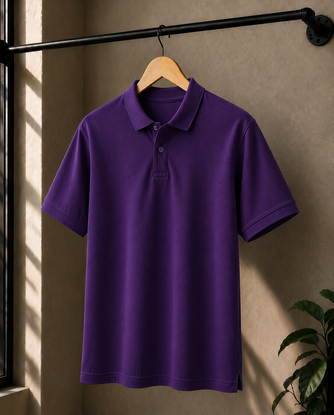 Premium Cotton Polo T-shirt For Men,s | Velvet Grid