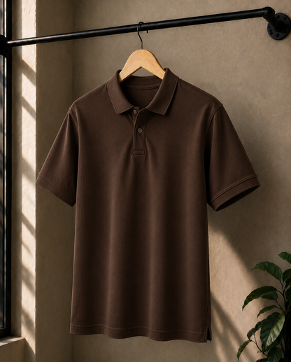 Premium Cotton Polo T-shirt For Men,s | Velvet Grid