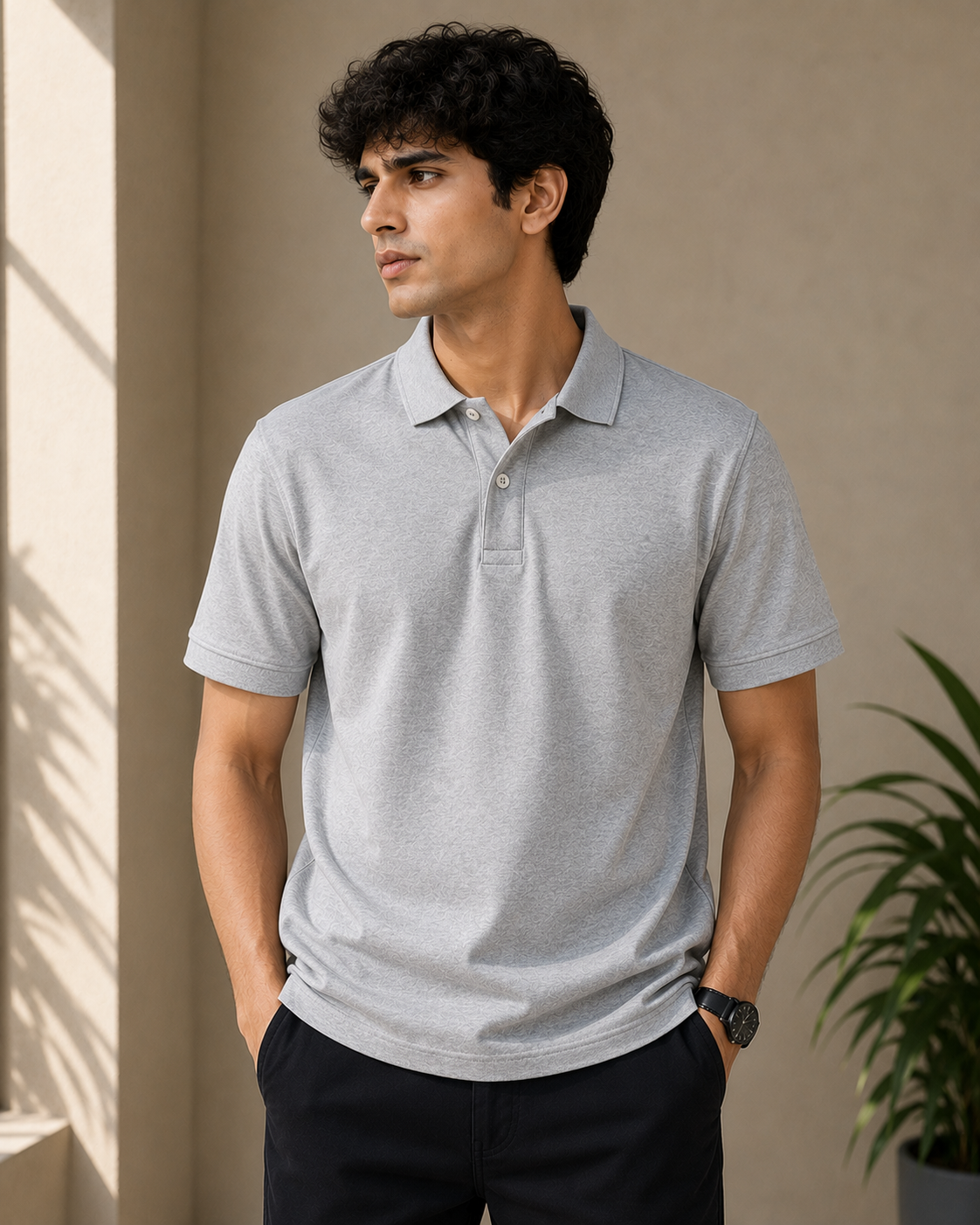 Premium Cotton Polo T-shirt For Men,s | Velvet Grid