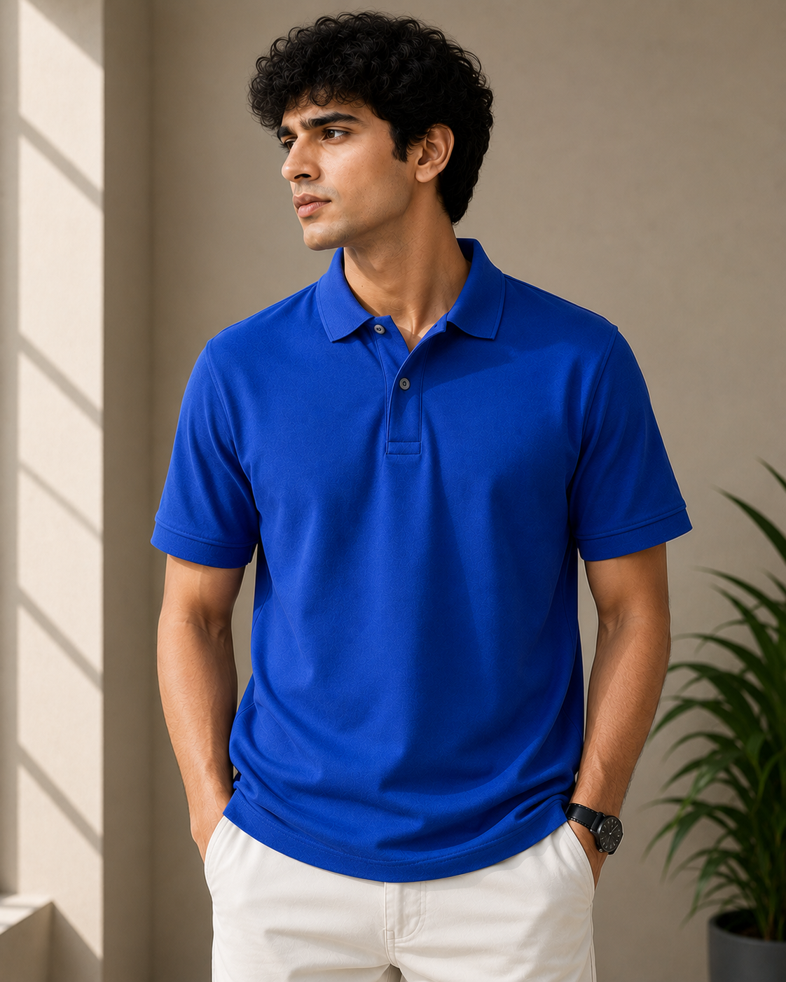 Premium Cotton Polo T-shirt For Men,s | Velvet Grid