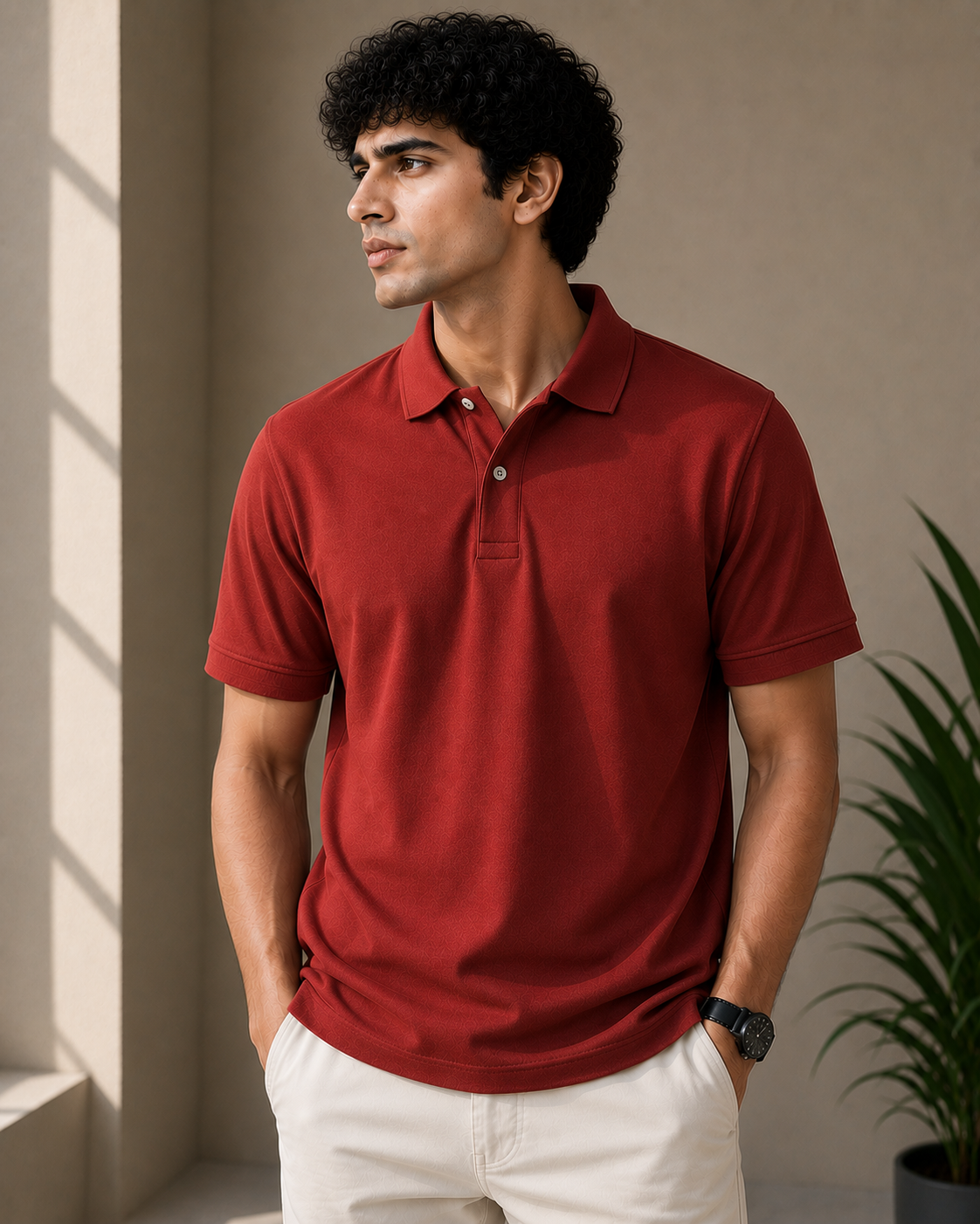 Premium Cotton Polo T-shirt For Men,s | Velvet Grid