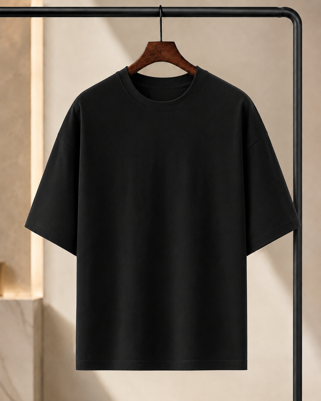 Signature Terry Oversized T-Shirt | Premium Relaxed Fit Tee | Velvet Grid