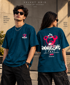 Innocent Graphic Oversized T-Shirt | Premium Streetwear Tee | Velvet Grid