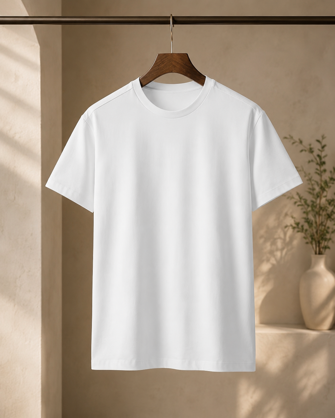 Premium Supima Cotton T-Shirt | Ultra-Soft Unisex Tee | Velvet Grid