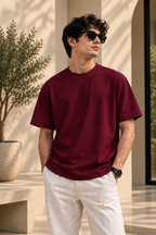 Premium Supima Cotton T-Shirt | Ultra-Soft Unisex Tee | Velvet Grid