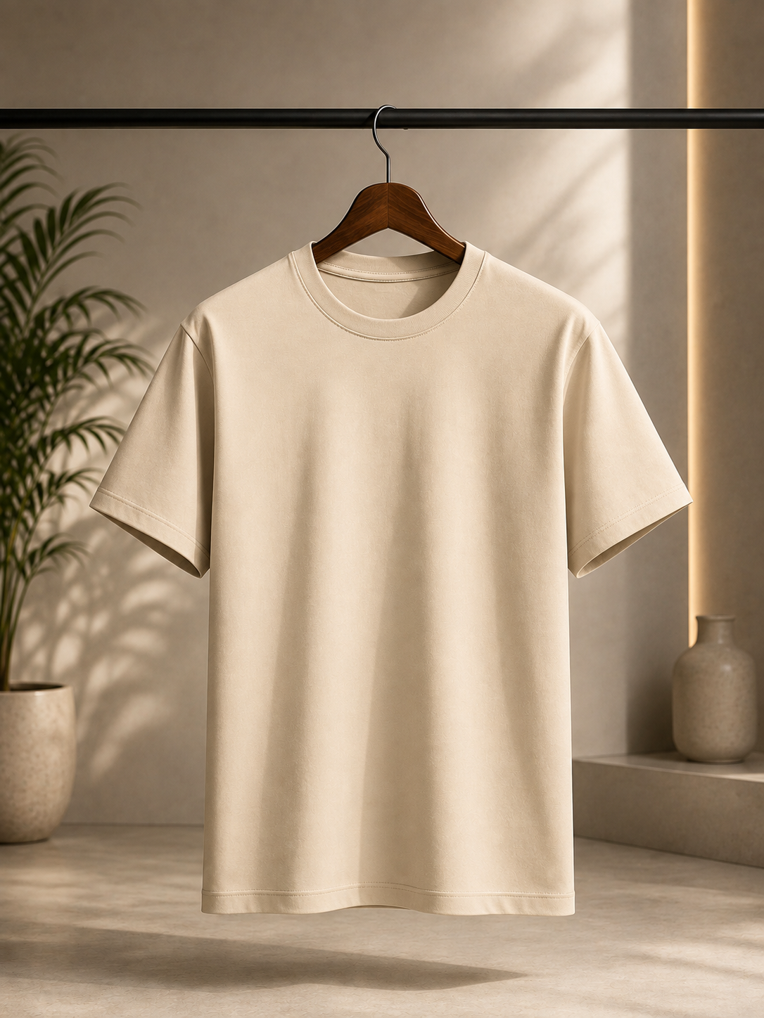 Premium Supima Cotton T-Shirt | Ultra-Soft Unisex Tee | Velvet Grid